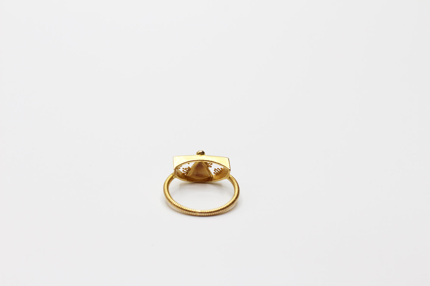 Fattan Hope Ring (Half Round)